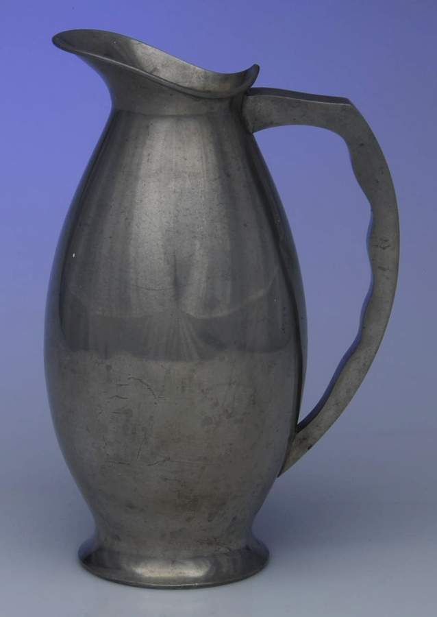 Manor Period Pewter Hollowware 58 Oz Water Pitcher by Sheffield Pewter-1