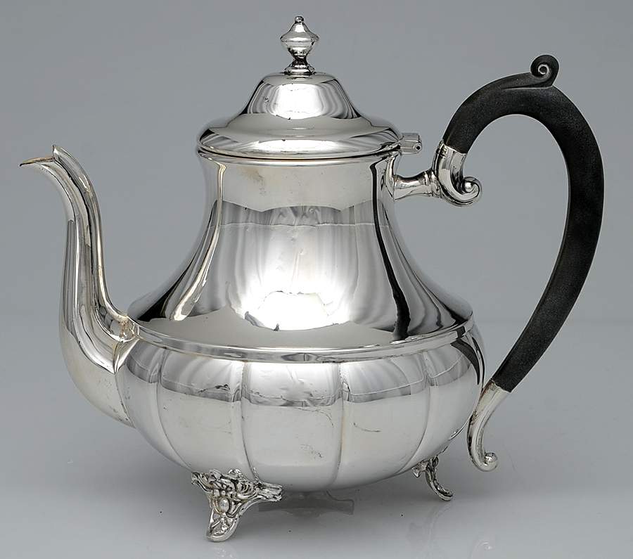 327 (Silverplate, Hollowware) Silverplate Coffee Pot by Stanley&Aylword Ltd-1