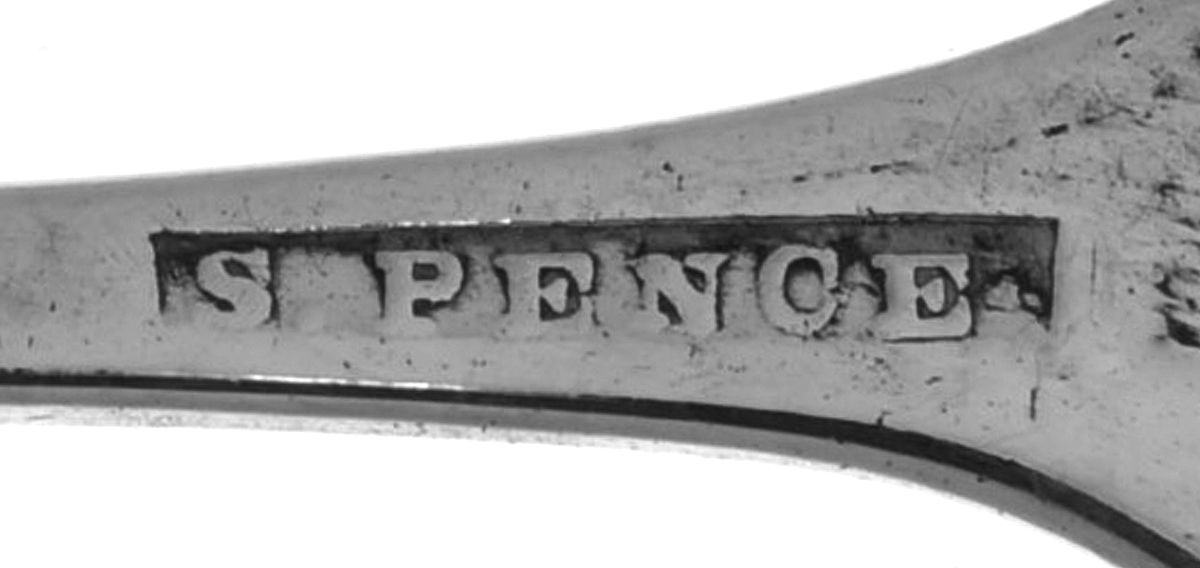 Coin Silver Flatware Teaspoon - Set of 3 by Sylvester Pence-3
