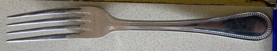English Bead (Stainless) Fork by Strachan-1