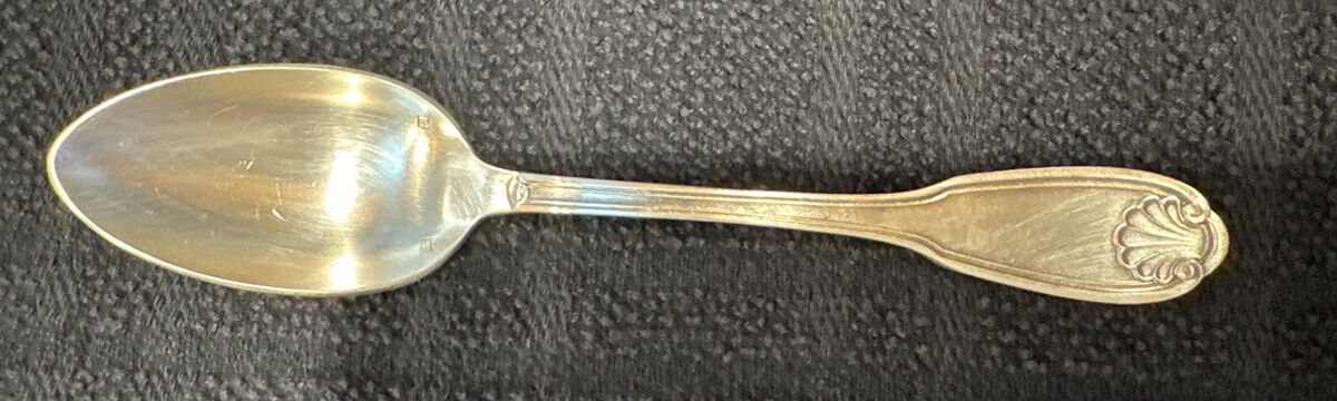 S1F3(Silverplate) Demitasse Spoon by Saglier Freres-1