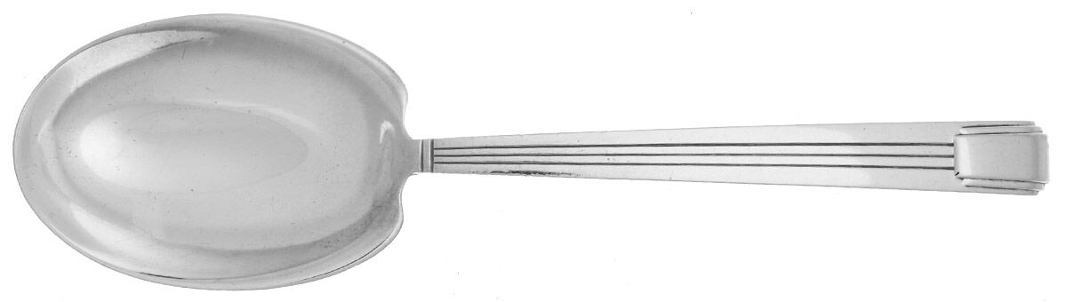 Century (Sterling, 1937, No Monograms) Large Solid Berry/Casserole Spoon by Tiffany & CO SILVER-1