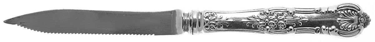 English King (Silverplate, 1870) Orange Knife with Silverplate Blade by Tiffany & CO SILVER-1