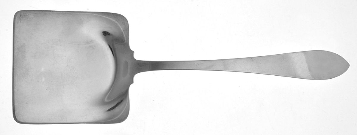 Faneuil (Sterling, 1910, M-C-T Stamps) Solid Waffle Server by Tiffany & CO SILVER-1