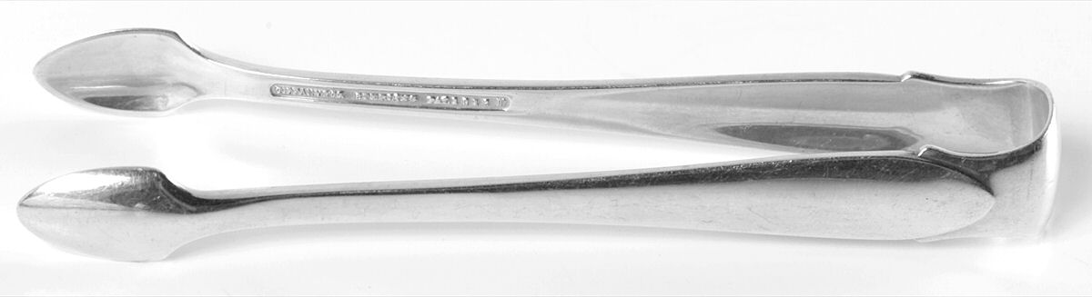 Faneuil (Sterling, 1910, M-C-T Stamps) Small Sugar Tongs by Tiffany & CO SILVER-1