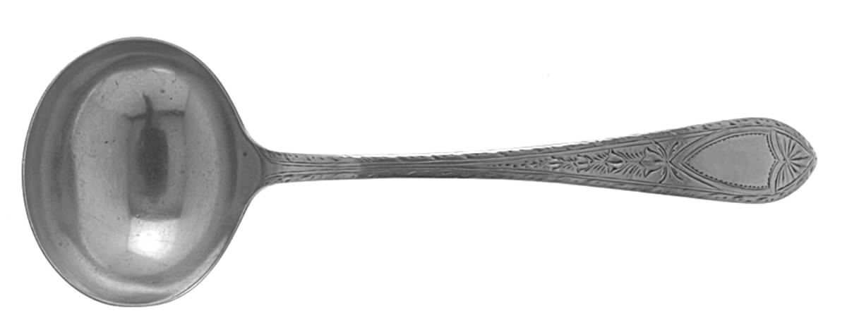 Faneuil-Engraved (Sterling, 1910) Solid Gravy Ladle by Tiffany & CO SILVER-1