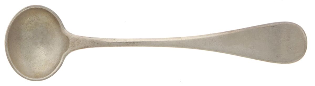 King William-Antique (Sterling, 1870) Master Salt Spoon by Tiffany & CO SILVER-1