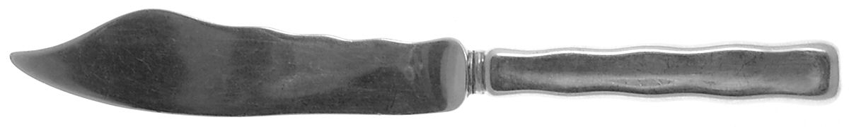 Lap-Over-Edge (Sterling, 1880) Individual Hollow Handle Fish Knife-Sterling Blade by Tiffany & CO SILVER-1