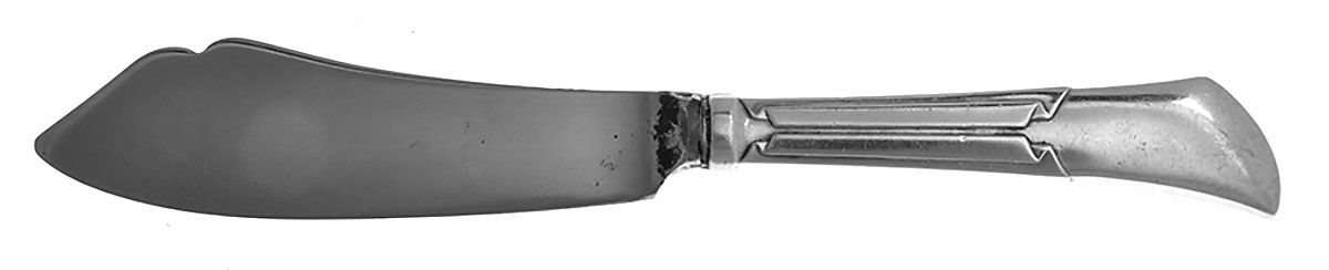 Linenfold (Sterling, 1956) Hollow Handle Master Butter Knife by Tiffany & CO SILVER-1