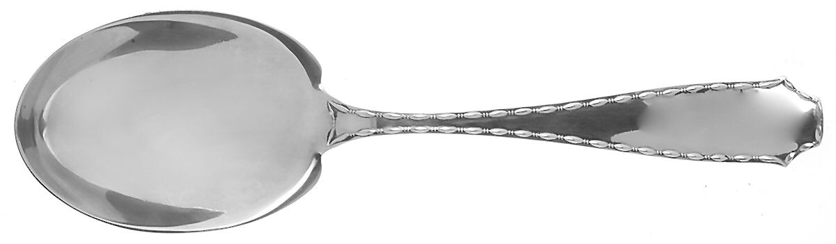 Marquise (Sterling, 1902, No Monograms) Large Solid Berry/Casserole Spoon by Tiffany & CO SILVER-1