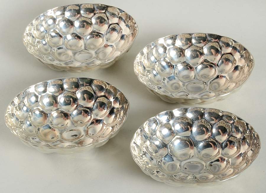 Sterling Hollowware Nut Dish - Set of 4 by Tiffany & CO SILVER-1