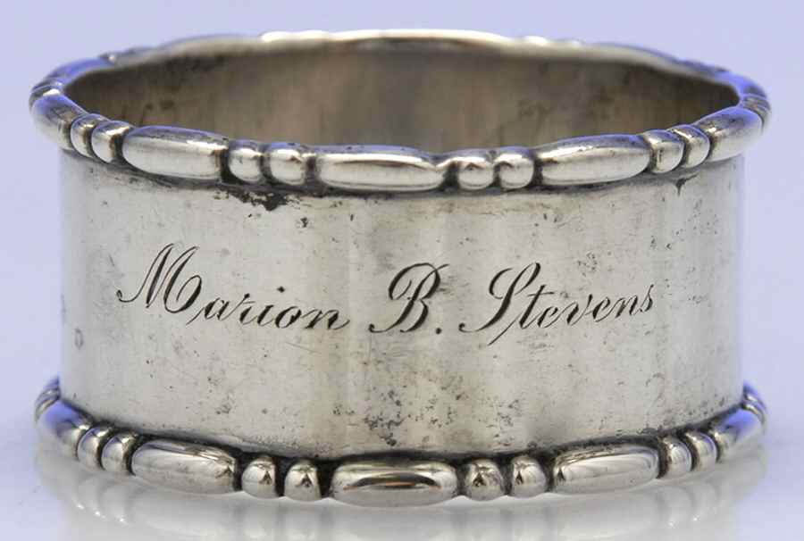 Sterling Hollowware Napkin Ring by Tiffany & CO SILVER-1