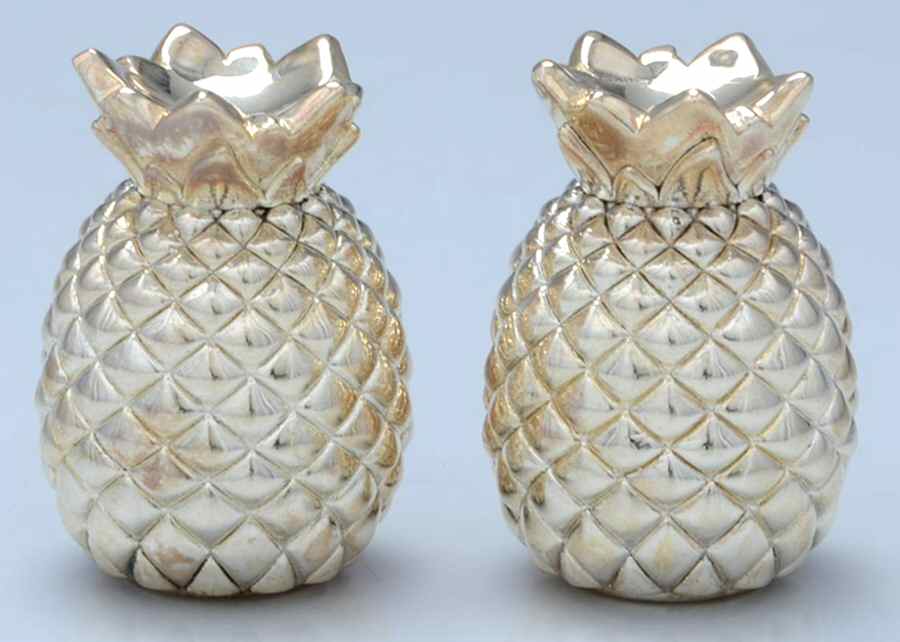 Sterling Hollowware Salt & Pepper Set by Tiffany & CO SILVER-1