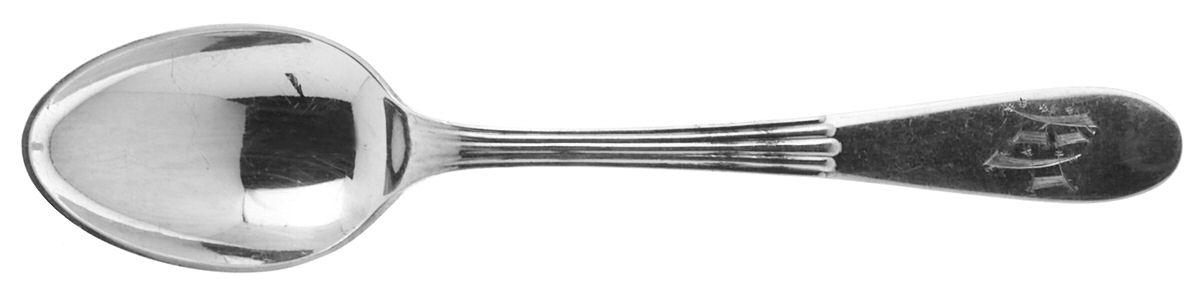 Mt Vernon (Silverplate, 1885) Monogram Teaspoon by Tiffany & CO SILVER-1