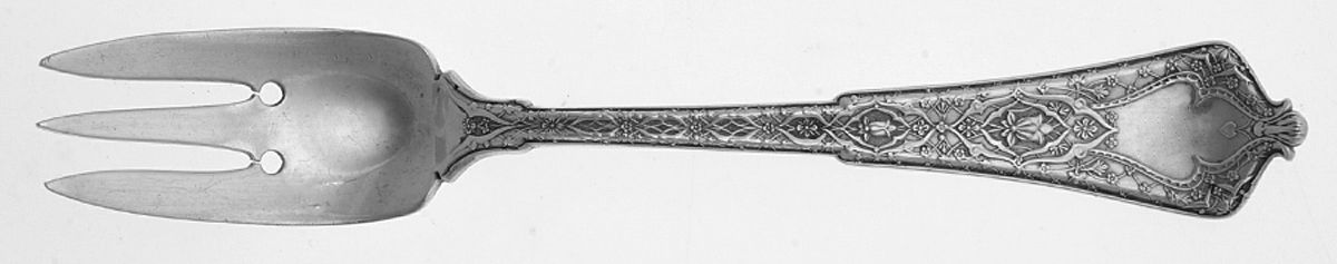 Persian (Sterling, 1872) 3-Tine Salad Fork by Tiffany & CO SILVER-1