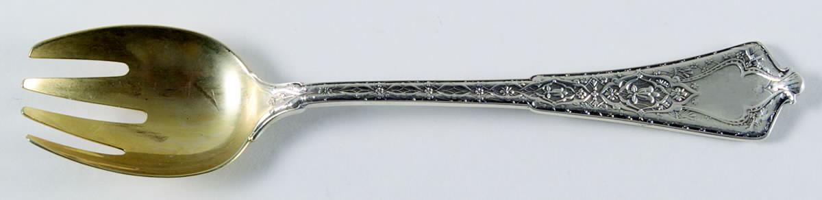 Persian (Sterling, 1872) Ice Cream Fork by Tiffany & CO SILVER-1
