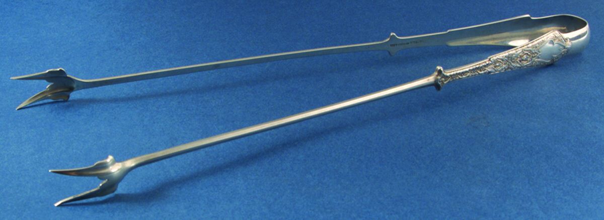 Persian (Sterling, 1872) Castor Pickle Tongs by Tiffany & CO SILVER-1