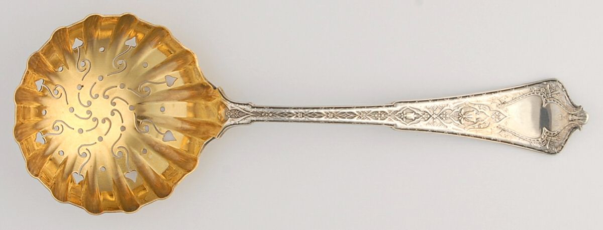 Persian (Sterling, 1872) Large Oversize Sugar Sifter by Tiffany & CO SILVER-1