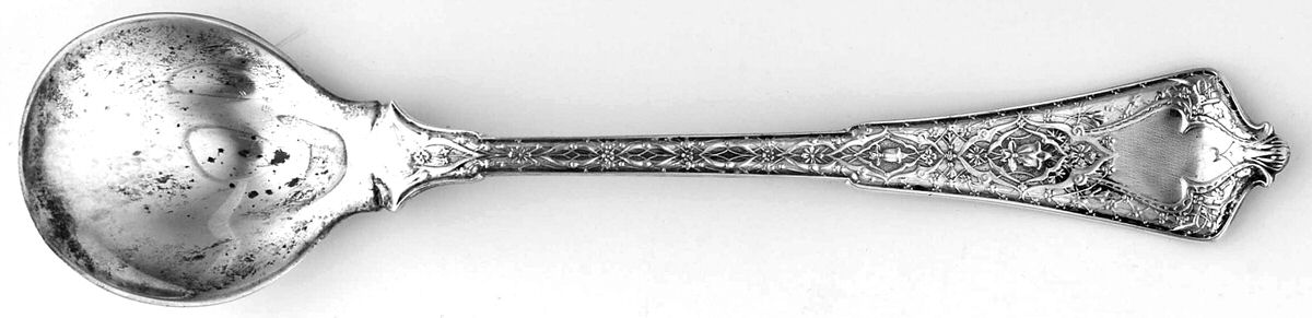 Persian (Sterling, 1872) Old Style Ice Cream Spoon by Tiffany & CO SILVER-1