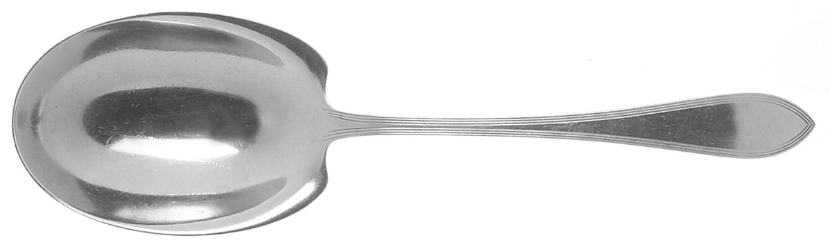 Reeded Edge (Sterling, 1937, No Monograms) Preserve Spoon by Tiffany & CO SILVER-1