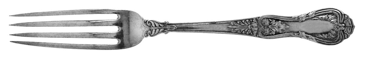 Regent (Silverplate, 1884, No Monograms) Fork by Tiffany & CO SILVER-1