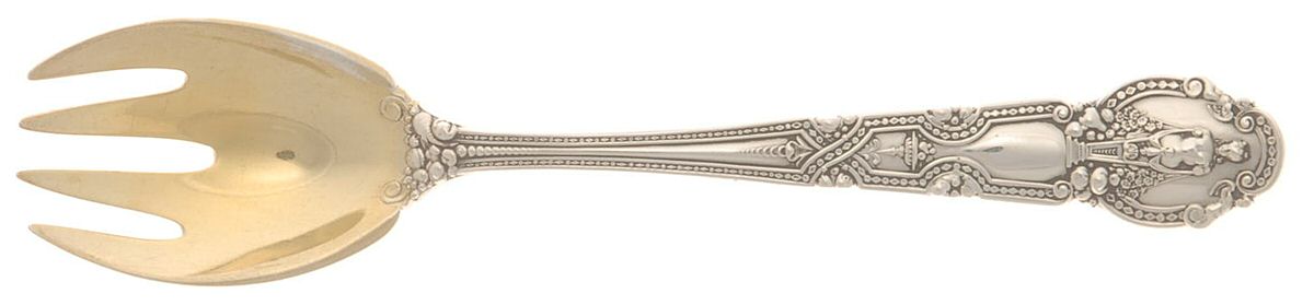 Renaissance (Sterling, 1905) Ice Cream Fork by Tiffany & CO SILVER-1
