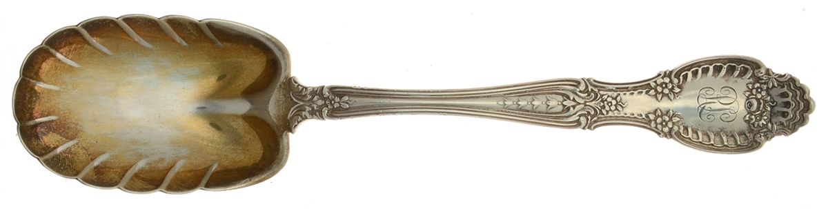 Richelieu (Sterling, 1892, No Monograms) Large Preserve Spoon by Tiffany & CO SILVER-1