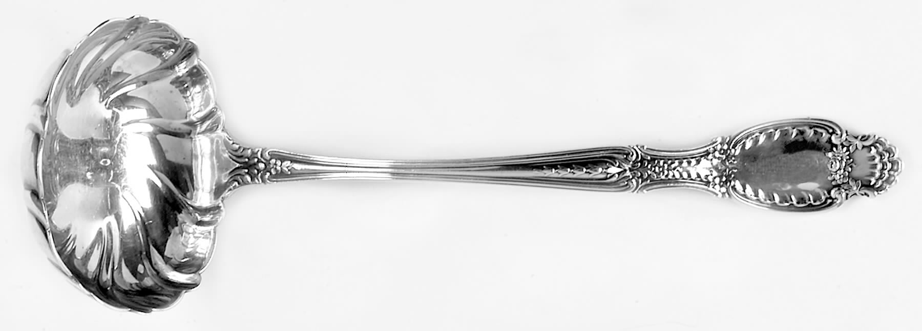 Richelieu (Sterling, 1892, No Monograms) Solid Soup Ladle with Fluted Bowl by Tiffany & CO SILVER-1