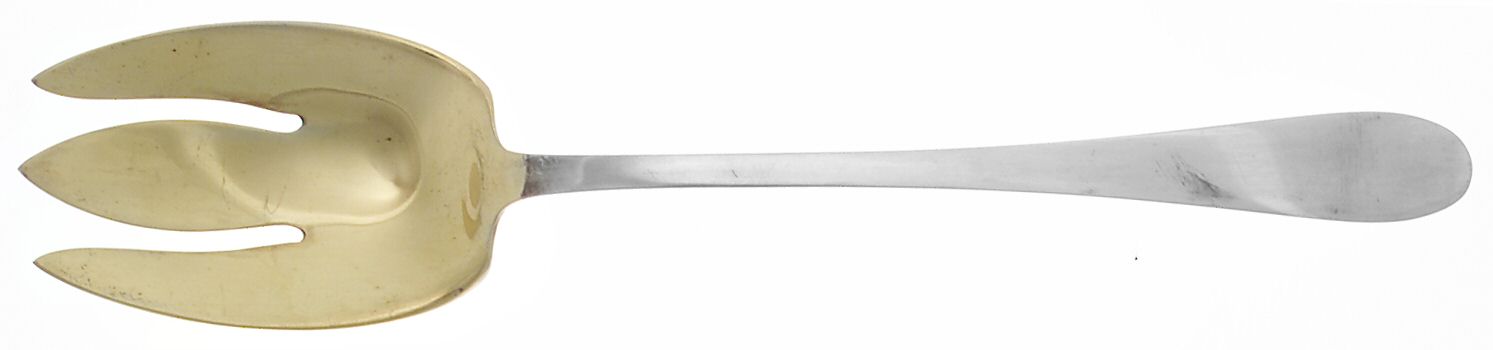 Salem (Sterling, 1956) Oversize Solid Salad Servng Fork by Tiffany & CO SILVER-1