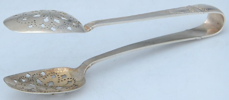 San Lorenzo (Sterling, 1916) Large Ice Serving Tongs with Bowl Tips by Tiffany & CO SILVER-1