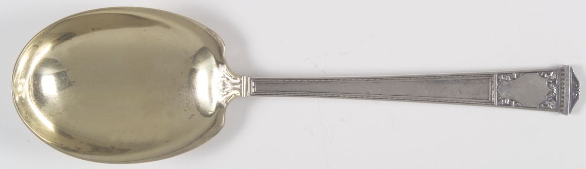 San Lorenzo (Sterling, 1916) Large Solid Berry/Casserole Spoon by Tiffany & CO SILVER-1