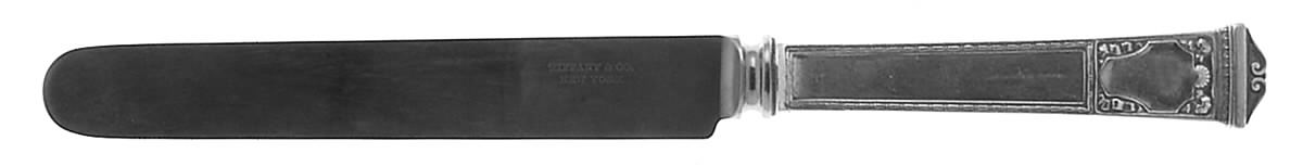 San Lorenzo (Sterling, 1916) Blunt Hollow Knife with Bolster by Tiffany & CO SILVER-1