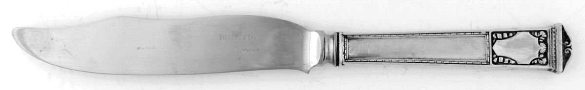 San Lorenzo (Sterling, 1916) Individual Fish Knife with Stainless Blade by Tiffany & CO SILVER-1