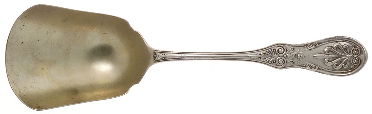 Saratoga (Sterling, 1870, No Monograms) Solid Berry Serving Scoop by Tiffany & CO SILVER-1
