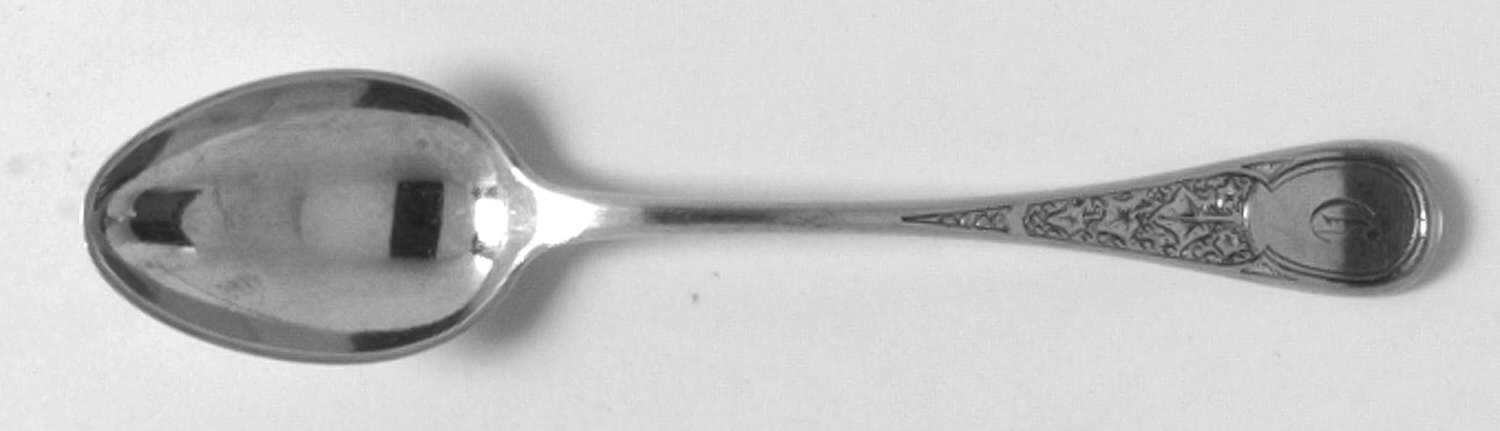 Antique Ivy (Sterling, 1870, No Monograms) Demitasse Spoon by Tiffany & CO SILVER-1