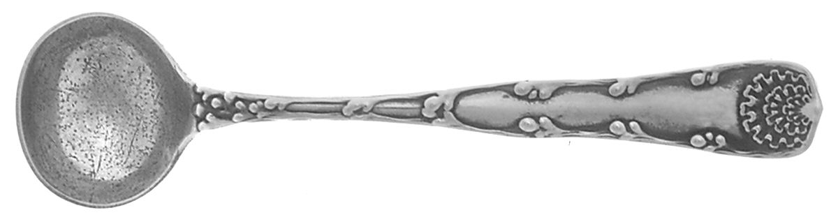 Wave Edge (Sterling, 1884) Master Salt Spoon by Tiffany & CO SILVER-1