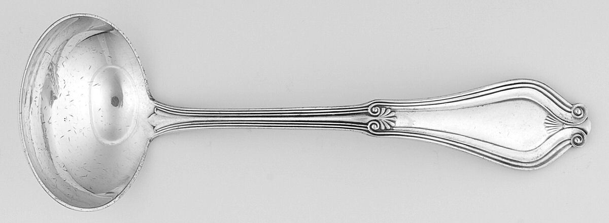Whittier (Silverplate, 1907) Solid Gravy Ladle by Tiffany & CO SILVER-1