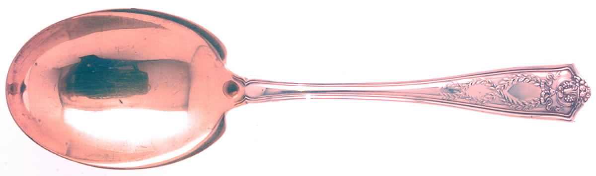 Winthrop (Sterling, 1909) Solid Smooth Berry/Casserole Spoon by Tiffany & CO SILVER-1