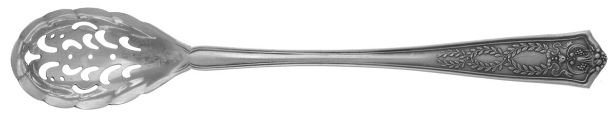 Winthrop (Sterling, 1909) Pierced Bowl Short Handle Olive Spoon by Tiffany & CO SILVER-1