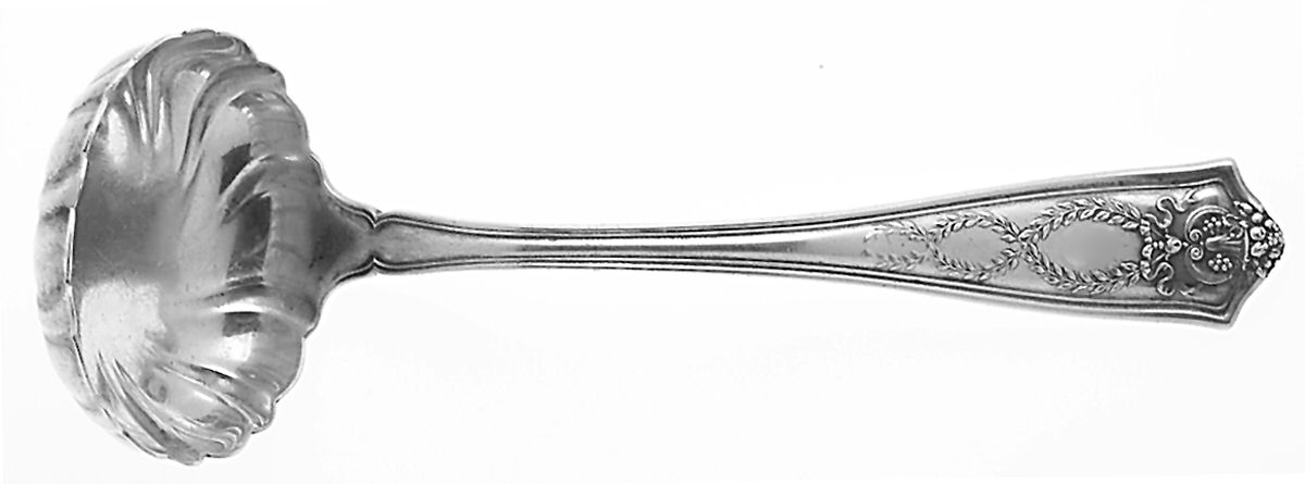 Winthrop (Sterling, 1909) Gravy Ladle with Hemispherical Bowl by Tiffany & CO SILVER-1