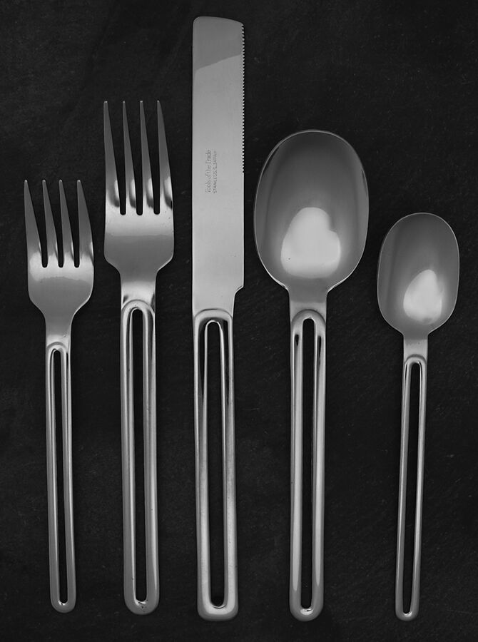 Duke (Stainless) 5 Piece Place Setting by Tools of The Trade-1