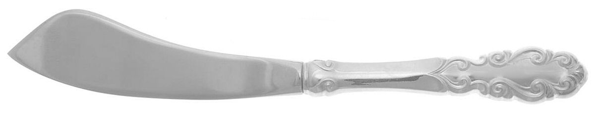 Antique Flutes (Silverplate, 1980) Hollow Handle Master Butter Knife by Towle Silver-1