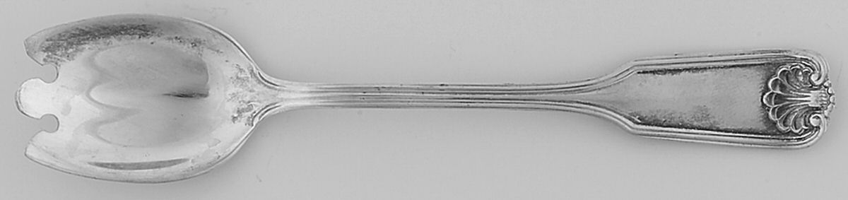 Benjamin Franklin (Sterling, 1904, T-Lion, No Mono) Ice Cream Fork by Towle Silver-1