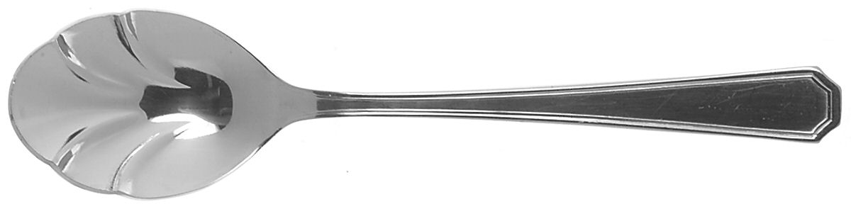 Beacon Hill (Stainless, Supreme Cutlery) Sugar Shell Spoon by Towle Silver-1