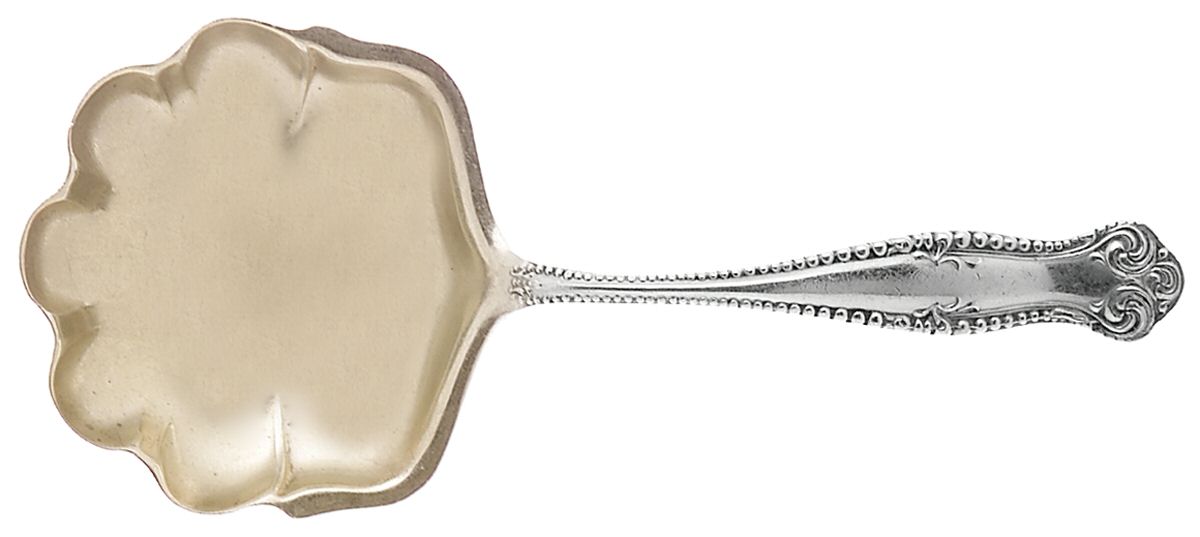 Canterbury (Sterling, 1893) Solid Bon Bon Spoon by Towle Silver-1