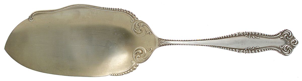 Canterbury (Sterling, 1893) Small Solid Fish Serving Knife by Towle Silver-1