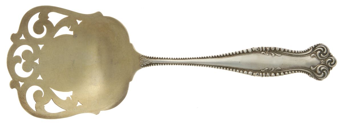 Canterbury (Sterling, 1893) Tomato Server, Solid Piece by Towle Silver-1