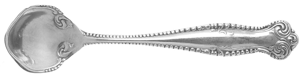 Canterbury (Sterling, 1893) Master Salt Spoon by Towle Silver-1