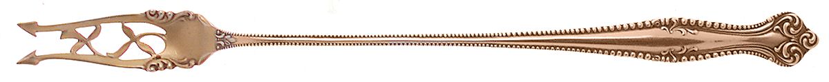 Canterbury (Sterling, 1893) Long Handle Olive Fork by Towle Silver-1