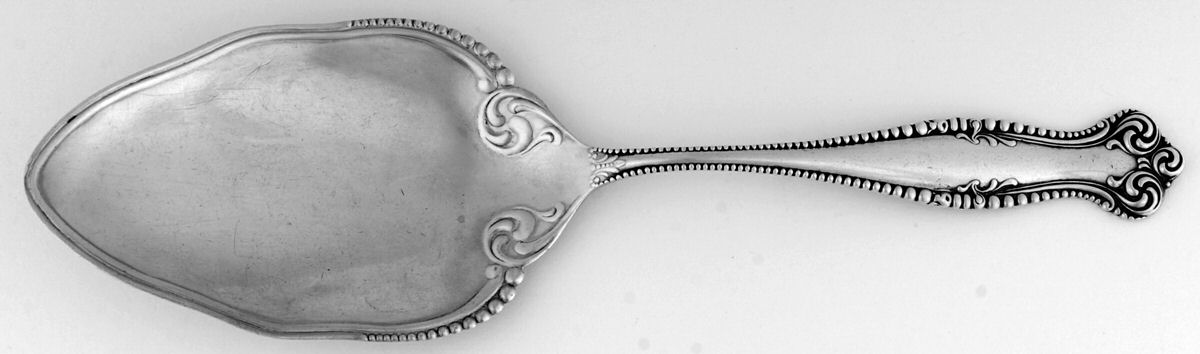Canterbury (Sterling, 1893) Large Solid Pie Knife by Towle Silver-1